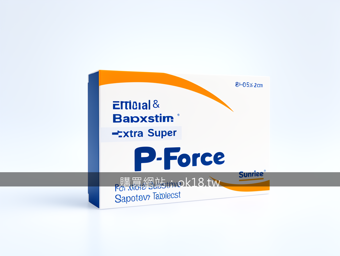BRIGHT modern advertising photography. Place the P-Force Extra Super Sildenafil 