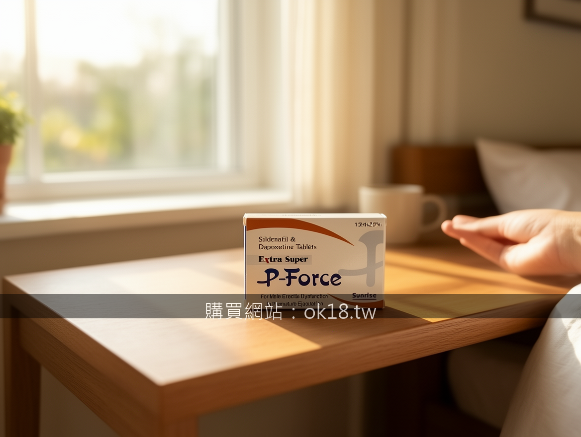 Lifestyle product photography. Place the P-Force Extra Super Sildenafil & Dapoxe