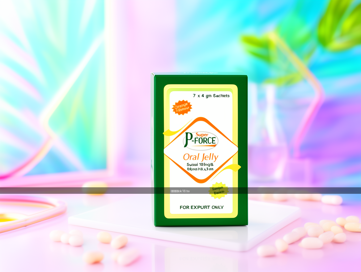 BRIGHT social media advertising photography. Place the Super P-FORCE Oral Jelly 