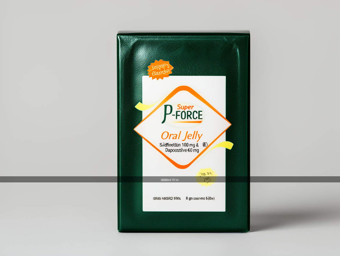 Close-up detail product photography. Photograph the Super P-FORCE Oral Jelly 7 x